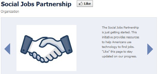 Facebook Social Jobs Partnership