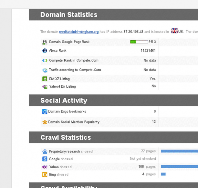 Domain Stat