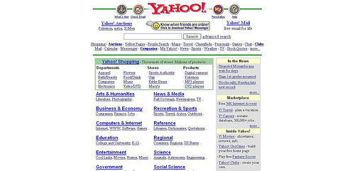 Yahoo&#8217;s New Home Page, Features &#038; Screenshots