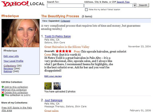 Yahoo Local Updates With Tagging &#038; Photos