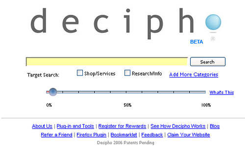 decipho : New Social Search Engine