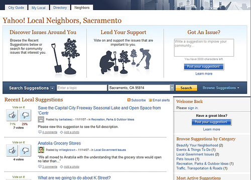 Yahoo Local Neighbors Launched to Bring Communities Together