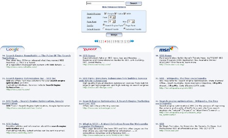 How To Compare Results on Different Search Engines