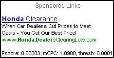 DealersClearingLots.com Ad Information