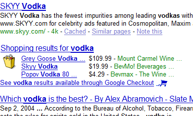 Google Vodka