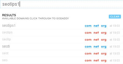 Domize - domain search