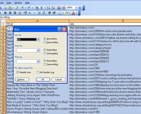 Yahoo Link: Operator Issues and Possible Remedies