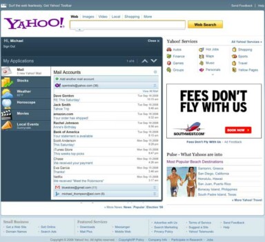 Yahoo Preps Up a “More Open” Homepage