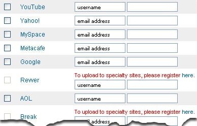 TubeMogul : Distribute Your Video to Multiple Sites