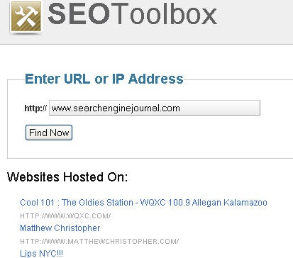 Who Else is Hosted on My IP Address?