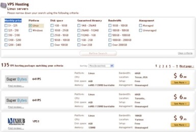 Compare Multiple Web Hosting Packages