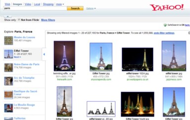Yahoo! Rolls Out Travel Image Search Refiner