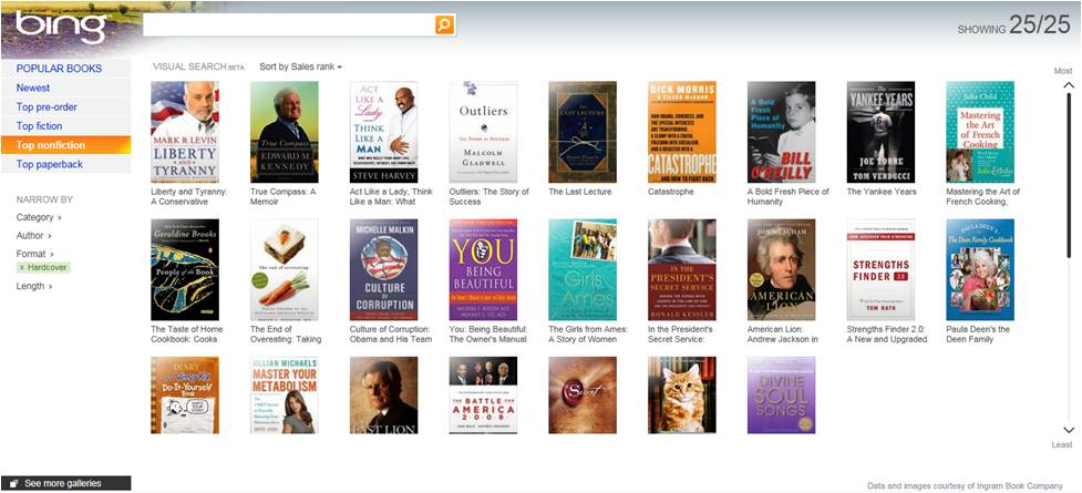 Bing Innovates with Visual Search