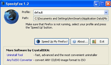 Speed Up Your FireFox with SpeedyFox