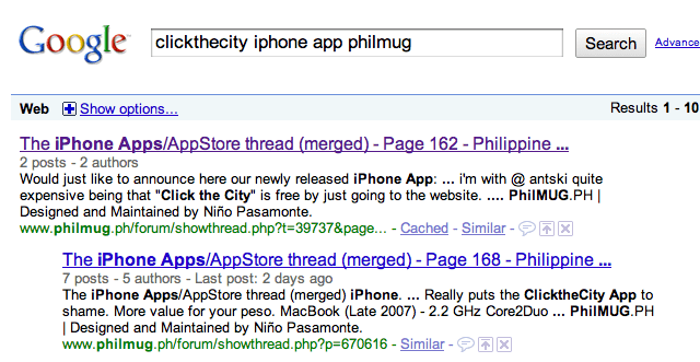 Google Highlights Forum Posts in Search Results