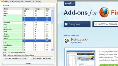 Firefox Friday: Research On-Page Keywords with KGen