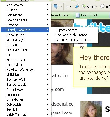 Interact with On-Page Semantic Data with Operator FireFox Addon