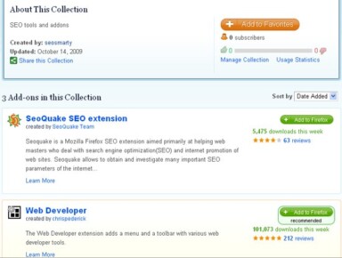 Let’s Create an SEJ Firefox Addon Collection!