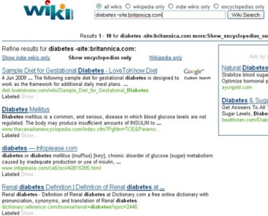Search Wikis and Encyclopedias with Wiki.com