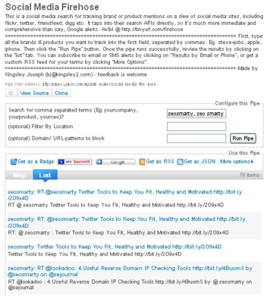 5 Useful Yahoo! Pipes to Monitor Your Brand