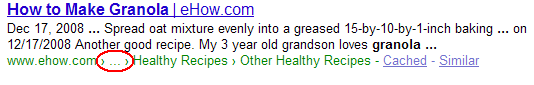 Google Displays Site Hierarchies in Search Results
