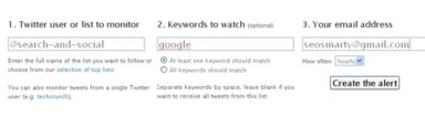 How to Track a Keyword within a Twitter List