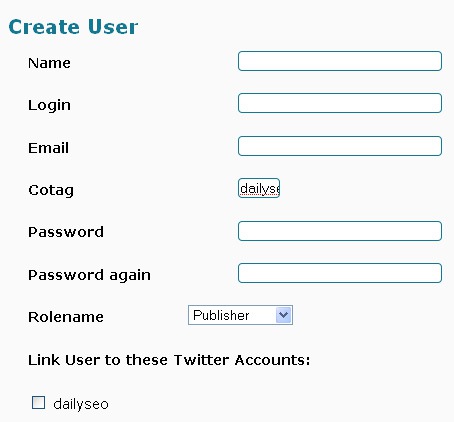 Tweet Funnel: add users