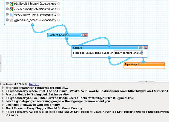 Yahoo Pipes: Advanced Filtering