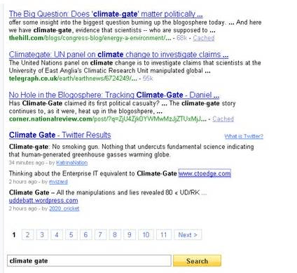 Yahoo Integrates Twitter in Search Results