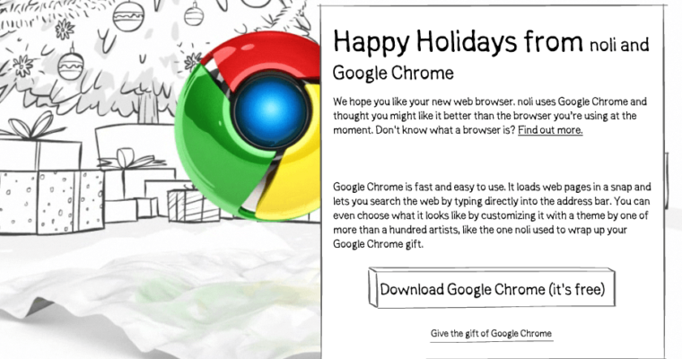 Give the Gift of Google Chrome this Christmas