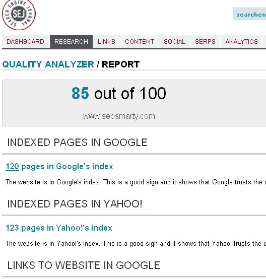 Analyze Your Current Off-Page Stats with Raven Tools