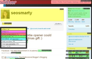Analyze HTML Elements & Microformats w/ Semantic Checker