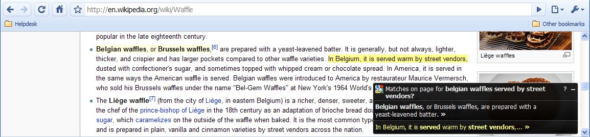 Google’s Universal Search Suggest & Quick Scroll Chrome Extension