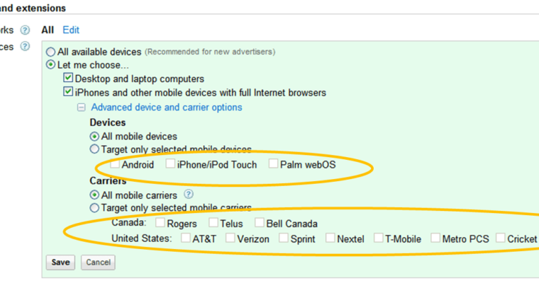 Google Rolls Out New Targeting Options for Mobile Ads