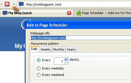 Page Scheduler