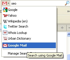 Gmail search plugin