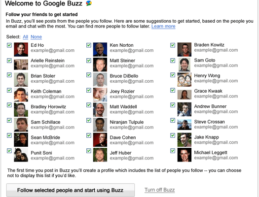 Google Answers Some Buzz Kills that We Buzzed Out