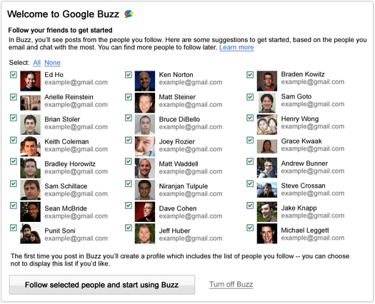 Google Answers Some Buzz Kills that We Buzzed Out