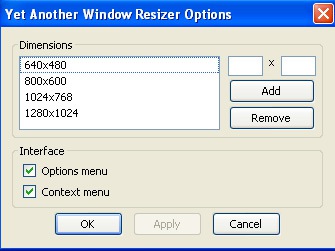 Window resizer