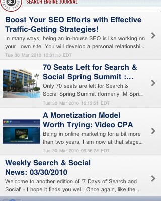 Top 5 iPhone Apps for Search & Internet Marketers