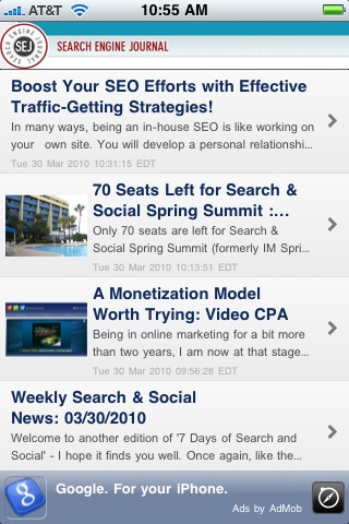 Top 5 iPhone Apps for Search &#038; Internet Marketers