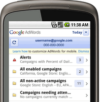 Google Gives AdWords a Mobile Interface
