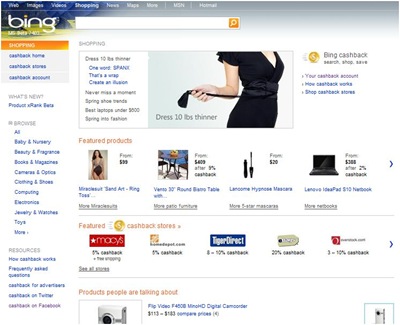 Microsoft Gives Bing Shopping a New Look