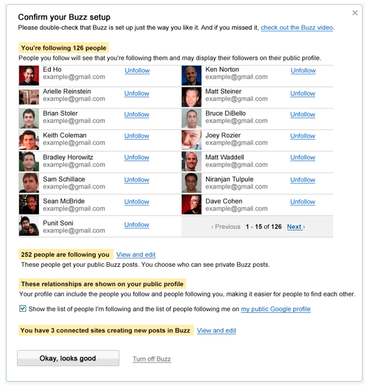 Google to Ask Buzz Users to Reconfirm Privacy Settings