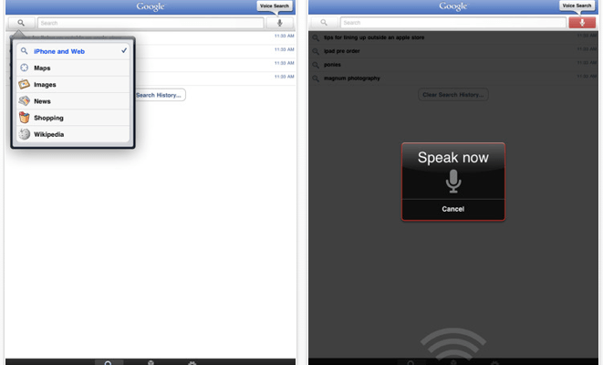Google Brings Google Mobile App to Your iPad