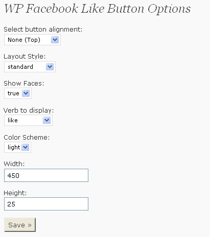 A Cool WordPress Plugin to Integrate Facebook “Like” Functionality