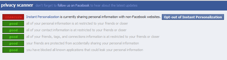 Get your Facebook Privacy Under Control