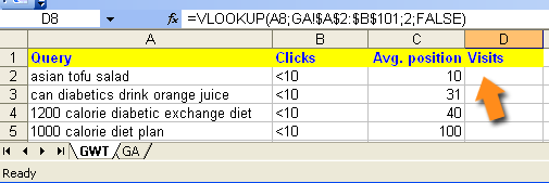 Excel merge new column