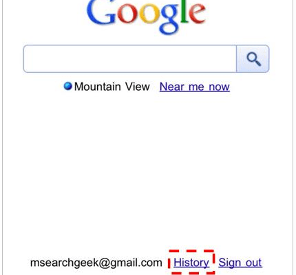Google Rolls Out New Search History Feature