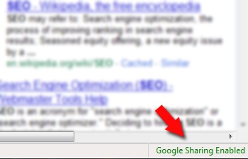 Experiment with Google Search Results with GoogleSharing